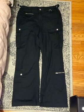 Black BDG flared Cargo pants